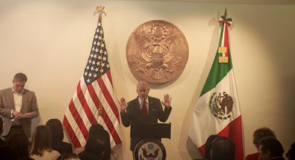 Tenemos desacuerdos pero resolvemos problemas juntos, dice embajador Ronald Johnson sobre relación entre EU y México