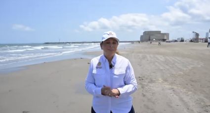 “Aparentemente limpia”: Nahle minimiza derrame y afirma que playas están listas para Semana Santa