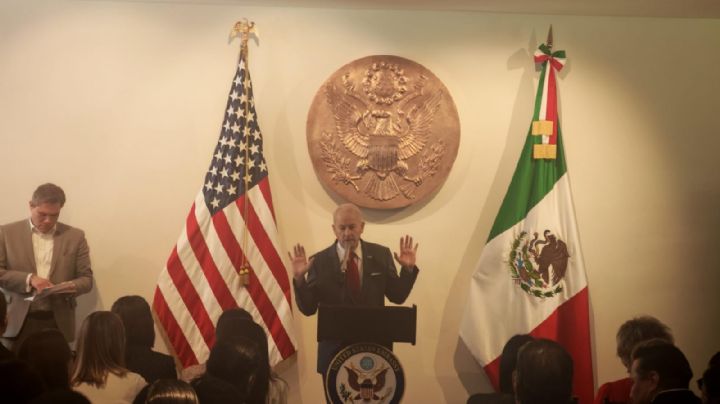 Tenemos desacuerdos pero resolvemos problemas juntos, dice embajador Ronald Johnson sobre relación entre EU y México