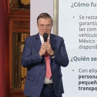 Gobierno de Sheinbaum anuncia programa para la renovación de vehículos pesados e incentivos fiscales