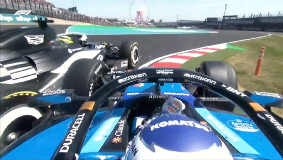 Checo Pérez termina en el lugar 19 en la primera práctica del GP de Japón; tiene fuerte choque con Alex Albon