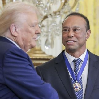 Trump celebra que Tiger Woods eligiera enfocarse en su salud