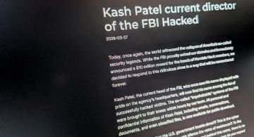 Grupo iraní hackea correo electrónico del director del FBI; publican fotos y documentos en internet