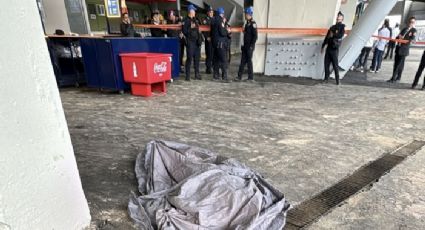 Reportan que el aficionado que murió en el Estadio Azteca iba al baño y por ahorrar tiempo intentó brincar de nivel y cayó 14 metros