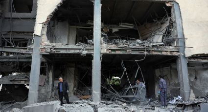 Atacan en Teherán las oficinas de una cadena de televisión qatarí; edificio queda en riesgo de derrumbe