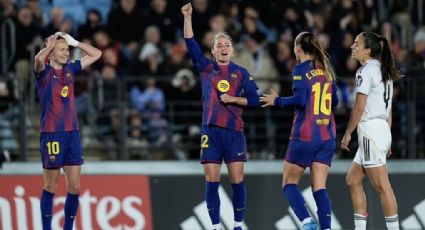 Las traen de 'hijas': Barcelona golea de visita al Real Madrid en el Clásico Femenil y tiene amarrado el título de liga