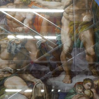 Asean el fresco del "Juicio Final" en la Capilla Sixtina para la Semana Santa