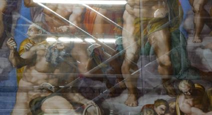 Asean el fresco del "Juicio Final" en la Capilla Sixtina para la Semana Santa