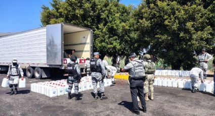 Aseguran tráiler con cocaína en autopista México-Morelia-Guadalajara