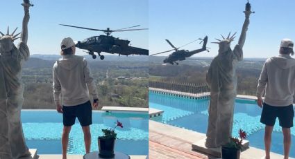 Abren investigación por el sobrevuelo de helicópteros en la casa del cantante Kid Rock