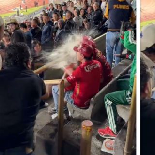 Aficionados de Pumas agreden a dos fans de Toluca en CU