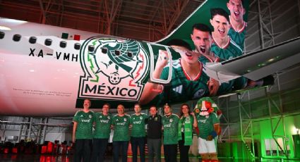 Selección Mexicana de Futbol estrena avión de cara al Mundial 2026