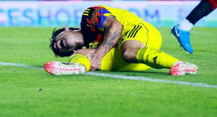 ¡Gritos desgarradores de dolor! Víctor Dávila, delantero del América, sufre escalofriante lesión de rodilla