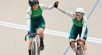 Las mexicanas Yareli Acevedo y Sofía Arreola conquistan medalla de bronce en la Copa del Mundo de Ciclismo de Pista en Australia