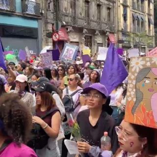 "Cuéntanos bien": las mujeres toman la CDMX en exigencia de justicia, salud y derechos para todas