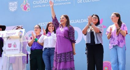 "Mentira, nos siguen matando": mujer irrumpe en evento de Clara Brugada y la acusa de no ser feminista
