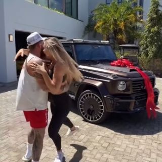Jake Paul regala a patinadora Jutta Leerdam camioneta de 580 mil dólares: "Lo mejor para mi reina"
