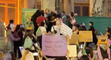 Detienen a sujeto por agresión en la marcha del 8M en Guanajuato; mujeres presentan denuncia