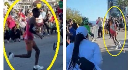 Corredor que perdió dramáticamente el Maratón de Los Ángeles se desvió del recorrido antes de llegar a la meta por seguir a una moto