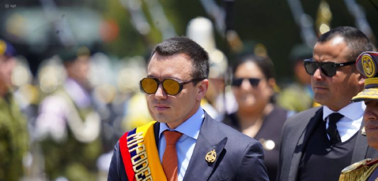 Daniel Noboa niega que el "Escudo de las Américas" de Trump tenga un corte ideológico