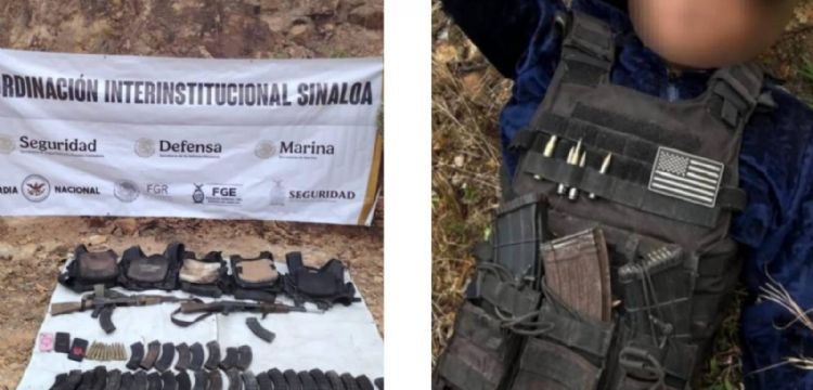 Hallan campamento del crimen organizado en Concordia; detienen a un civil armado