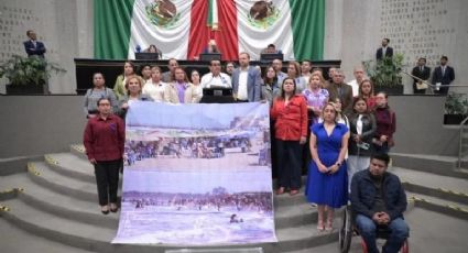 Legisladores de Morena abandonan el Congreso de Veracruz tras reclamos por incapacidad de Nahle ante derrame de hidrocarburo