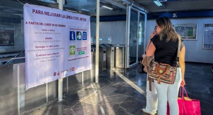 Cierran estaciones de la Línea 2 del Metro en Semana Santa: Antonio Abad, Chabacano y Viaducto