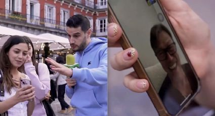 El conductor Adrián Marcelo entrevista a dos chicas en las calles de Madrid y se lleva gran sorpresa: “¿Tu papá es Matías Almeyda?”