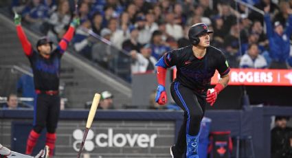 ¡Tremendo poder! El novato mexicano Brandon Valenzuela logra su primer jonrón en Grandes Ligas con batacazo de 179 km/h
