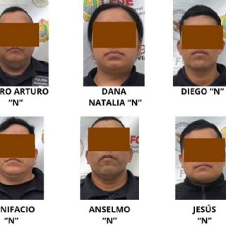Se mantendrán en prisión los seis policías detenidos con presunta droga en Veracruz