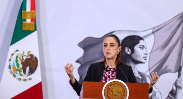 “Levanté la voz para que me escucharan”: Sheinbaum niega regaño a manifestantes en Puebla