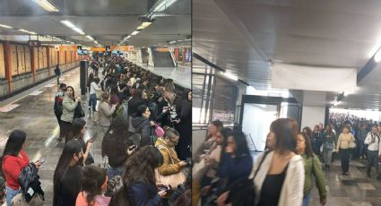 El Metro arranca la semana con un nuevo colapso: reportan alta afluencia de usuarios y retrasos de hasta 30 minutos