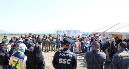 Hallan 317 elementos óseos en la zona de Lago de Chalco tras jornada de búsqueda