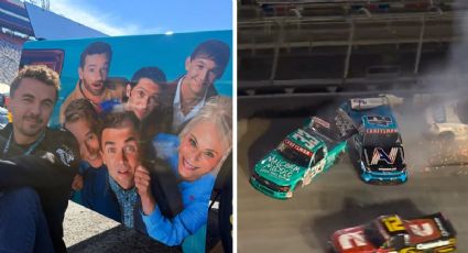 Frankie Muniz, actor de ‘Malcom el de en medio’, sufre aparatoso accidente en la Nascar el día del reestreno de su serie