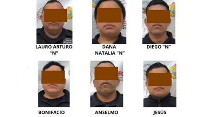 Se mantendrán en prisión los seis policías detenidos con presunta droga en Veracruz