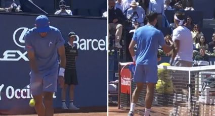 Insólito punto para ganar: el tenista Nuno Borges saca por abajo y elimina a Martín Etcheverry, quien se va enfadado