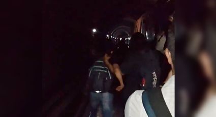 Falla eléctrica paraliza tramo Copilco–Universidad en Línea 3 del Metro; evacúan a usuarios y caminan por las vías