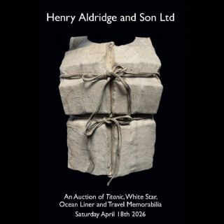 Subastan por más de 900 mil dólares el chaleco salvavidas de una sobreviviente del Titanic