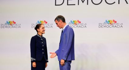 Sheinbaum en España: aborda con Pedro Sánchez la conquista y constata acercamiento del rey Felipe VI