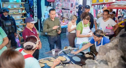 Alcalde de Taxco de Alarcón reaparece en público bajo fuerte operativo de seguridad