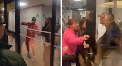 Helinho y Henry Martín protagonizan zafarrancho rumbo a los vestidores en el Azteca; fans lanzan insultos racistas contra el brasileño