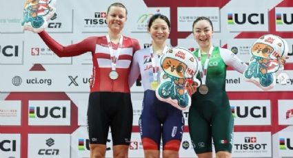 Entre las tres mejores del orbe: La ciclista mexicana Yareli Acevedo se cuelga medalla de bronce en la Copa del Mundo en Hong Kong
