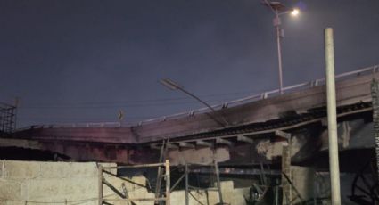 Cierran la autopista "Siervo de la Nación" en Ecatepec tras afectación estructural por un incendio