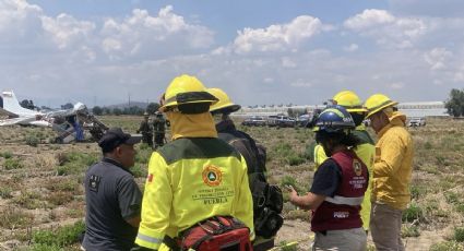 Confirman la muerte de tres pasajeros de avioneta que se desplomó en Puebla; trasladan a un herido