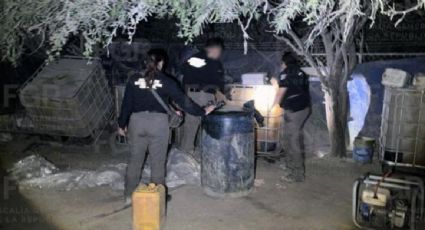 Aseguran más de 6 mil litros de "huachicol" en dos municipios de Veracruz