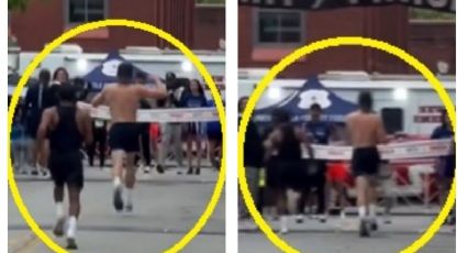 Lo madrugan: Corredor celebra antes de tiempo en un Maratón y su perseguidor le 'arrebata' el triunfo en la meta
