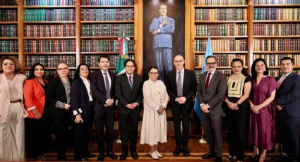 Alto comisionado de la ONU sostiene su reunión con la secretaria de Gobernación durante visita en México