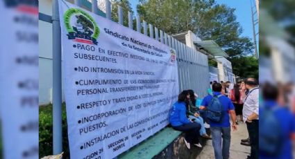 Sindicalizados del sector salud toman 60 hospitales en Veracruz; acusan desabasto y adeudos de pagos