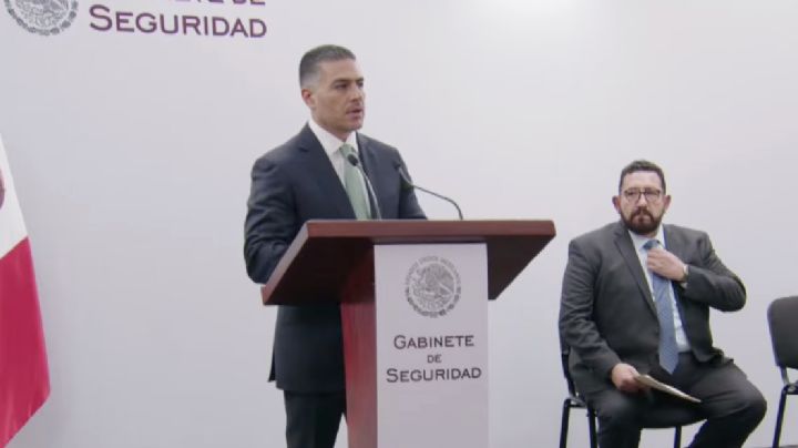 "Ninguna operación del Gabinete de Seguridad ha tenido participación física de extranjeros", afirma Harfuch