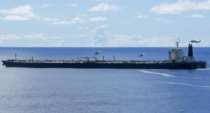 Armada de EU intercepta buque cisterna sancionado que navegaba con crudo iraní en el océano Índico